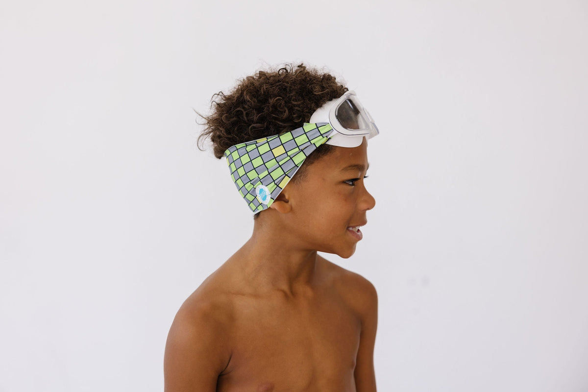 Neon Checker Youth Goggle
