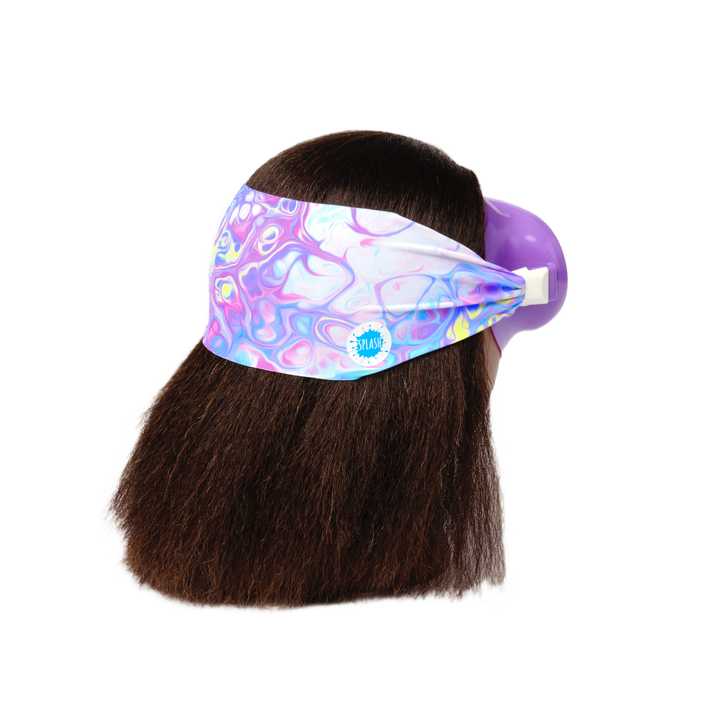 Pastel Swirl Swim Mask - Splash Place Swim Goggles