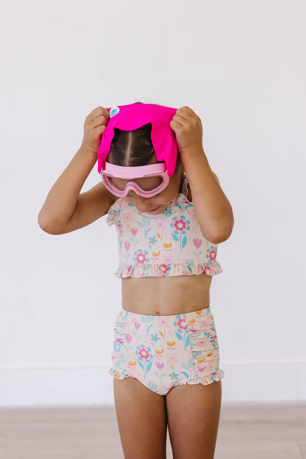Pretty in Pink Youth Swim Goggle