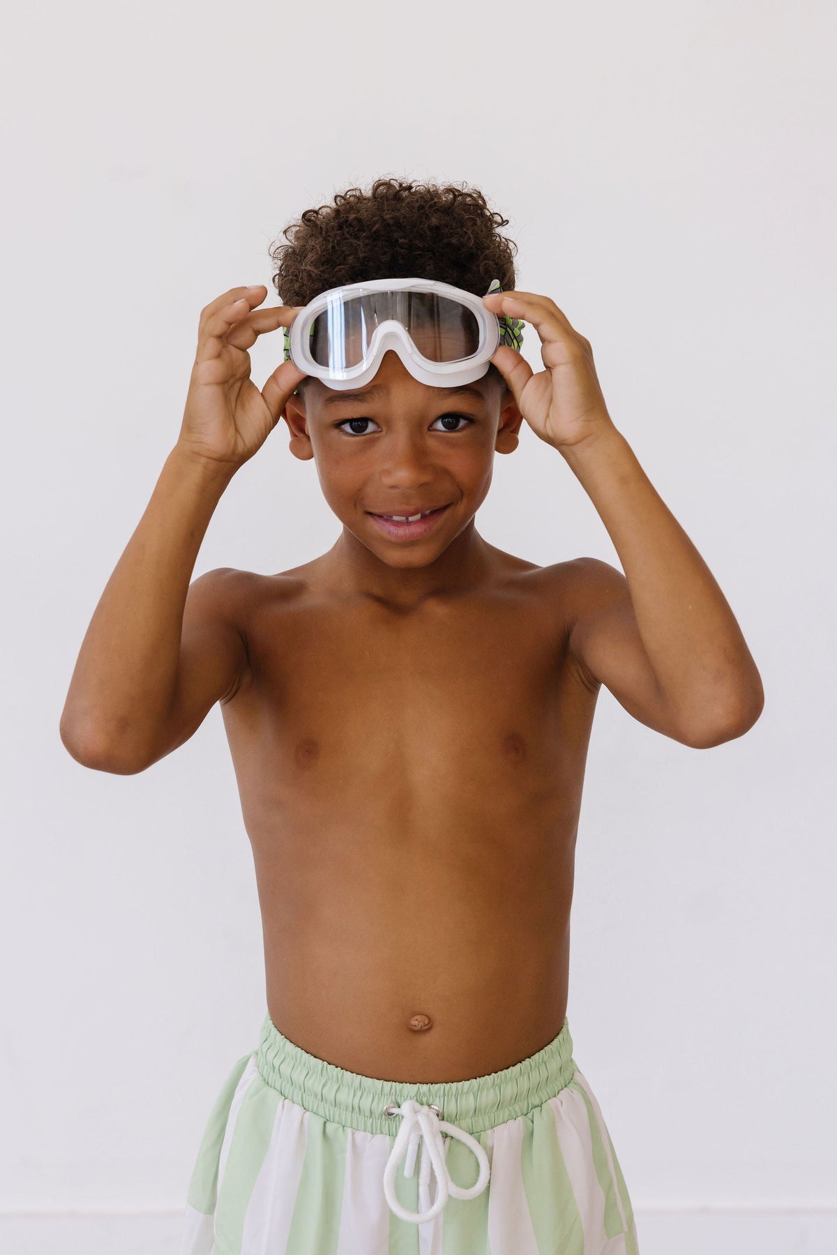 Neon Checker Youth Goggle