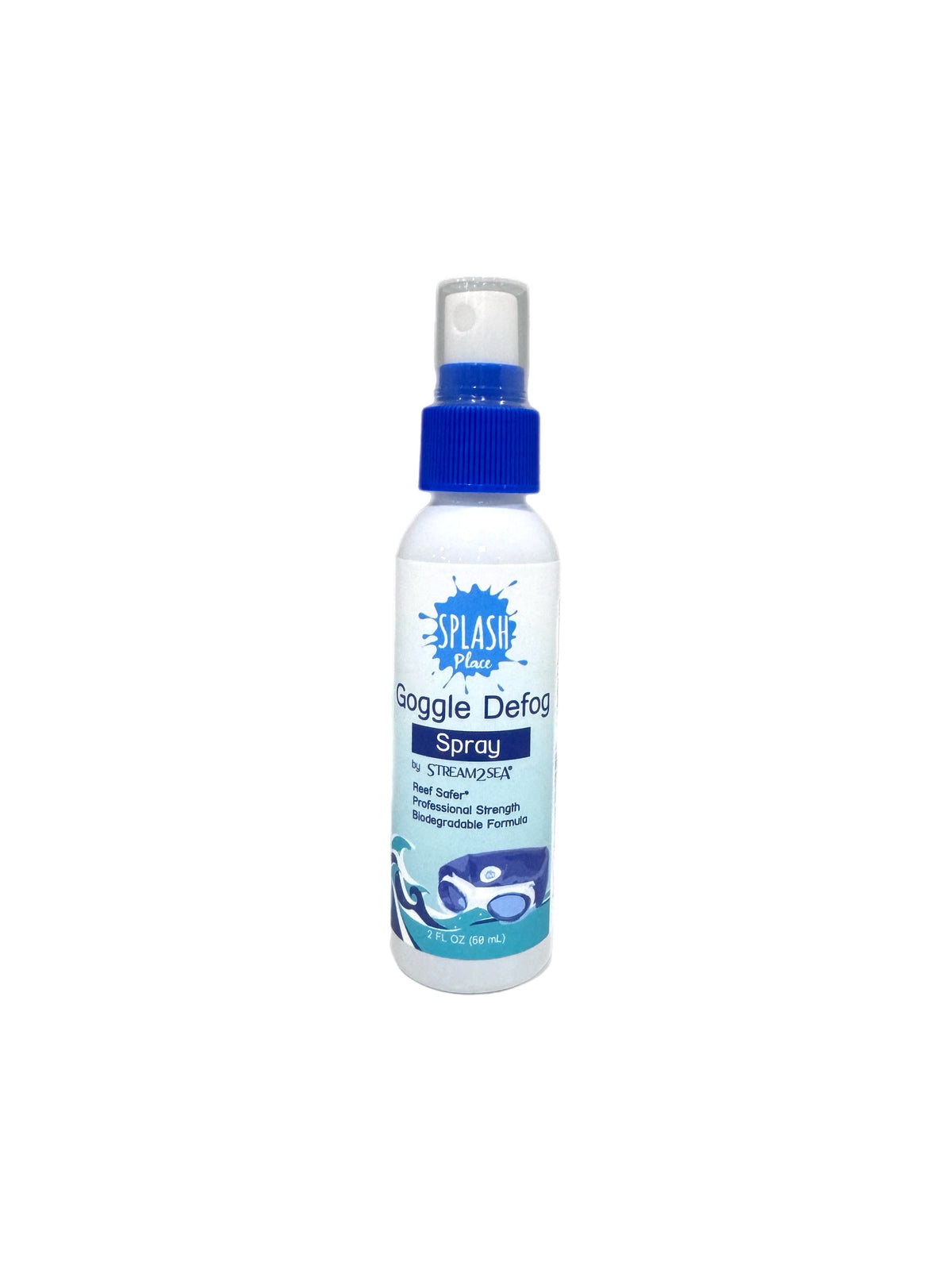 Swim Goggle Defog Spray - SAVE $2 with goggle or mask purchase - Splash Place Swim Goggles