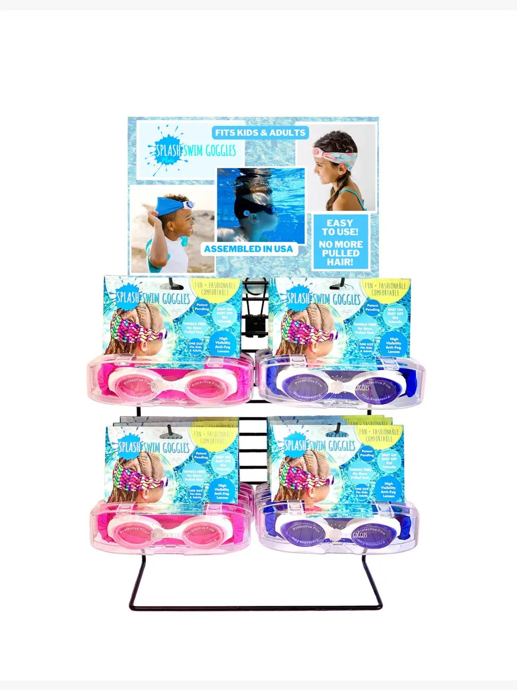 Dispay Rack Header Display Rack and Header – Splash Place