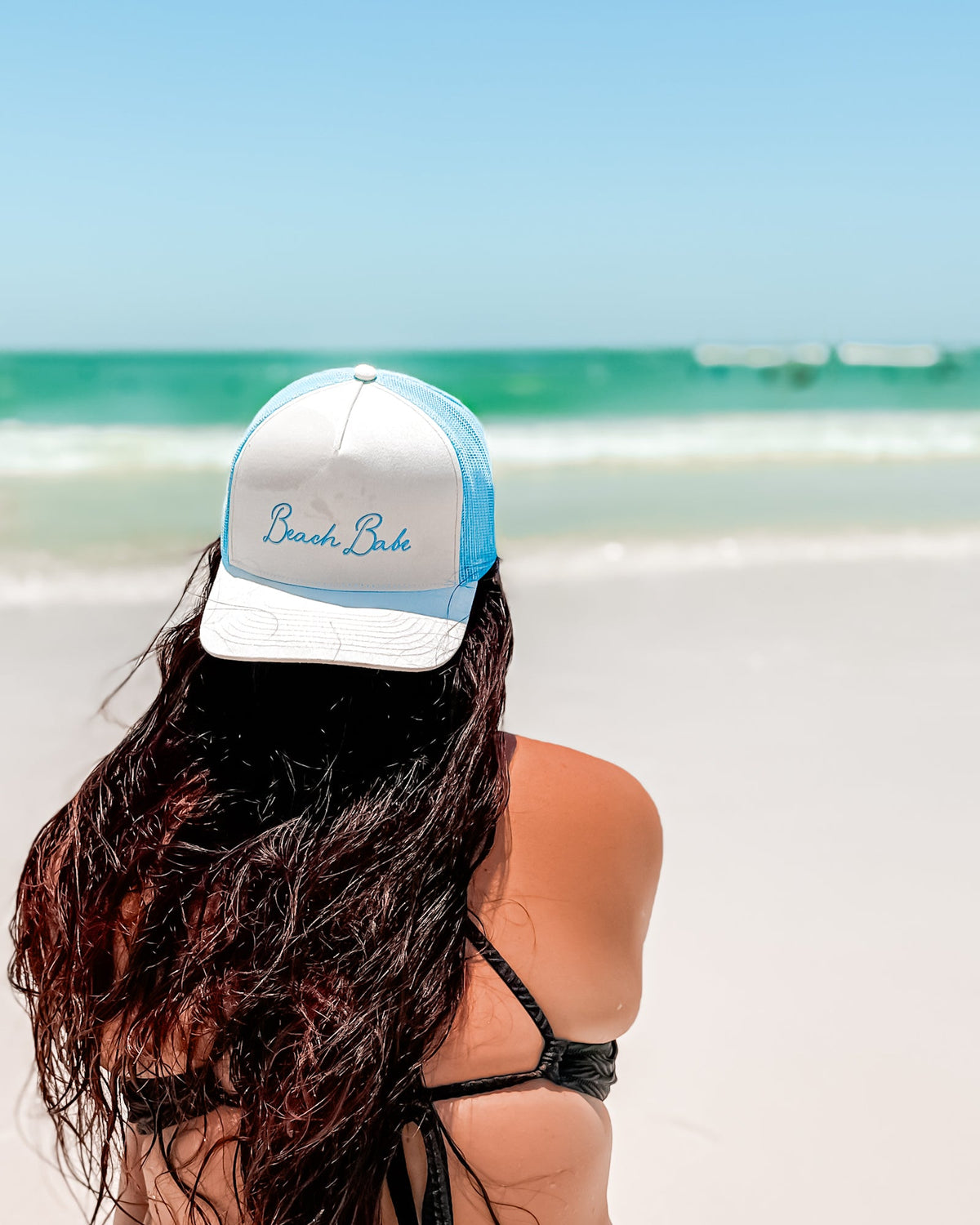 Beach Babe Set - Mommy & Me Snapback Hat Set