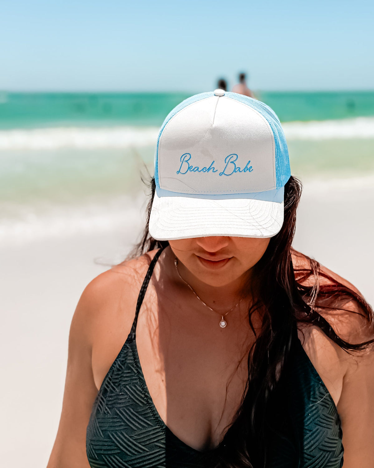 Beach Babe Set - Mommy & Me Snapback Hat Set