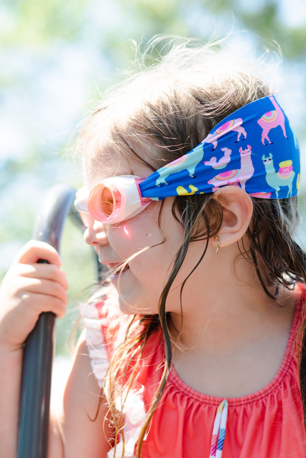 Llama Fiesta - Splash Place Swim Goggles