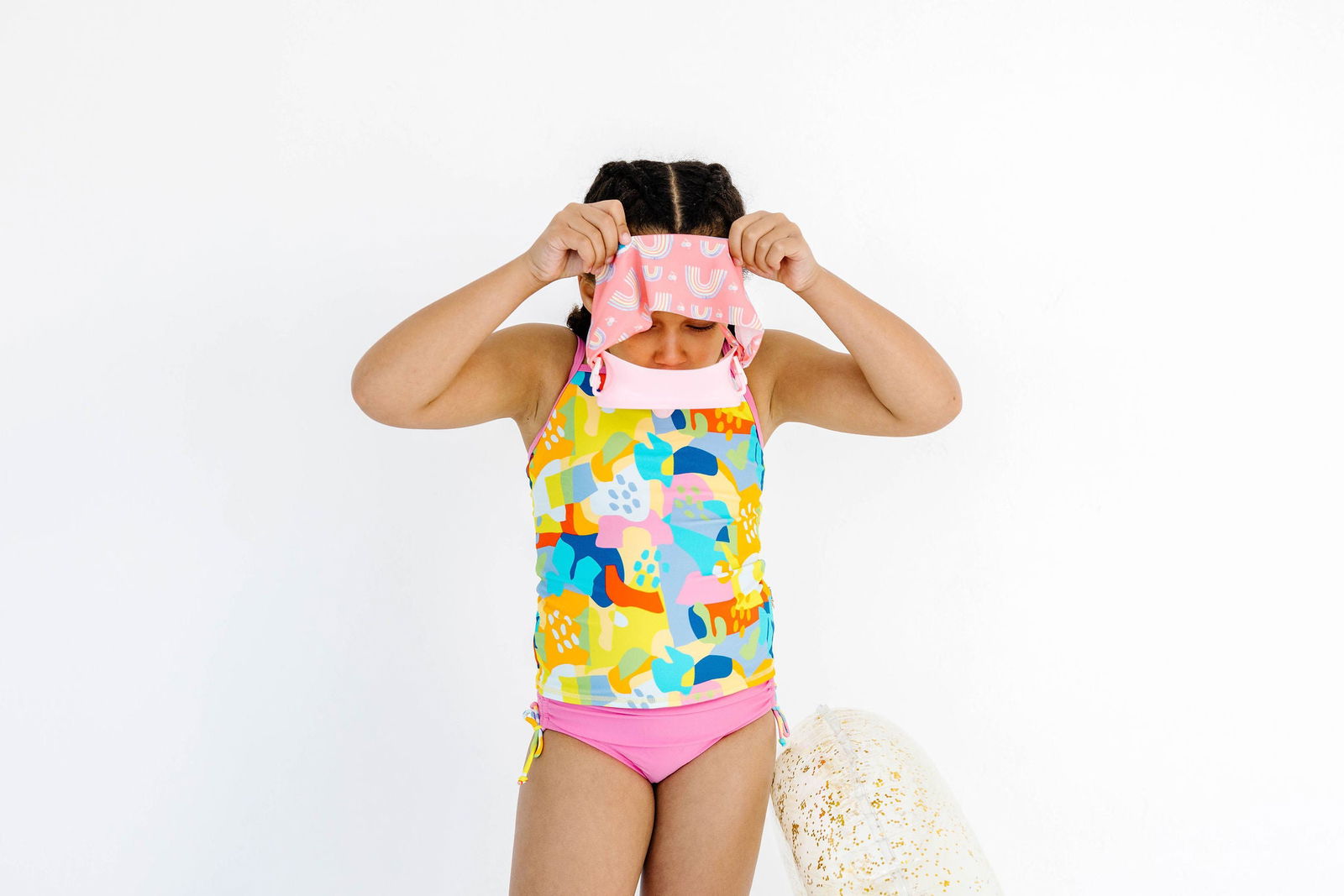 Over The Rainbow Swim Mask - Splash Place Swim Goggles