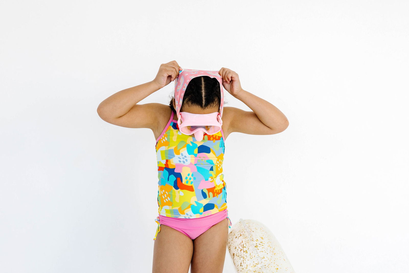 Over The Rainbow Swim Mask - Splash Place Swim Goggles