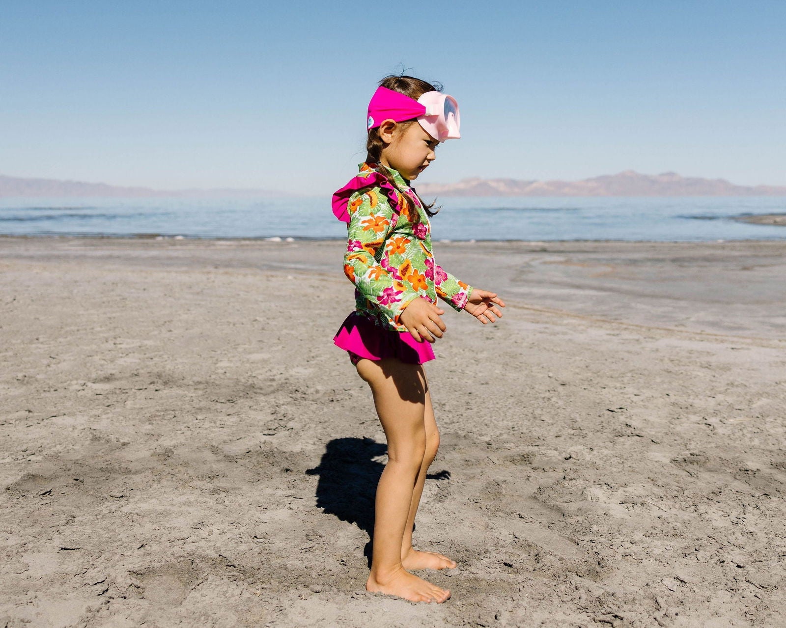 Pretty in Pink Swim Mask - Splash Place Swim Goggles