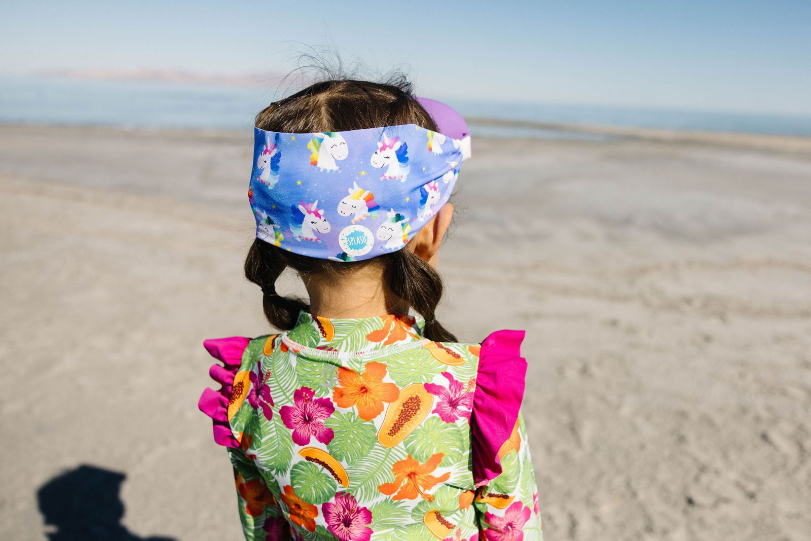 Rainbow Unicorn Swim Mask - Splash Place Swim Goggles