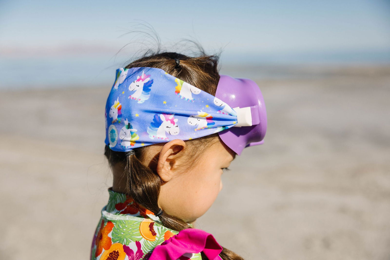 Rainbow Unicorn Swim Mask - Splash Place Swim Goggles